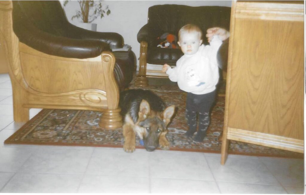 Aufgewachsen mit Hunden